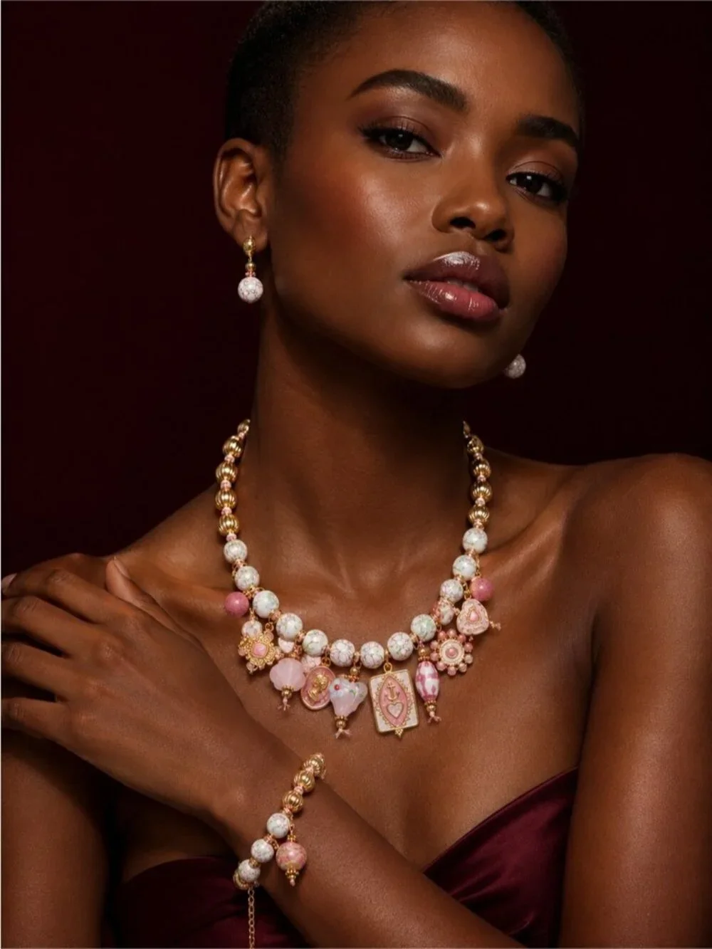 Anthropologie elegant gold